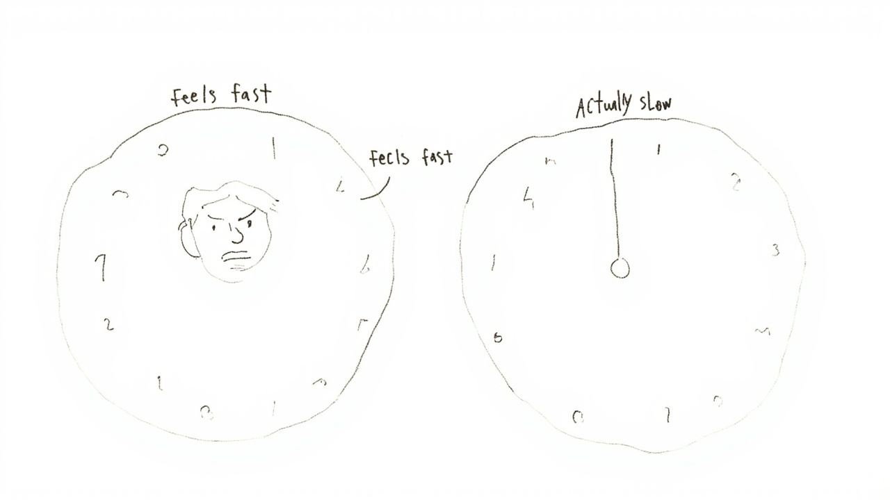 主观感觉 vs 客观数据,两个时钟的对照