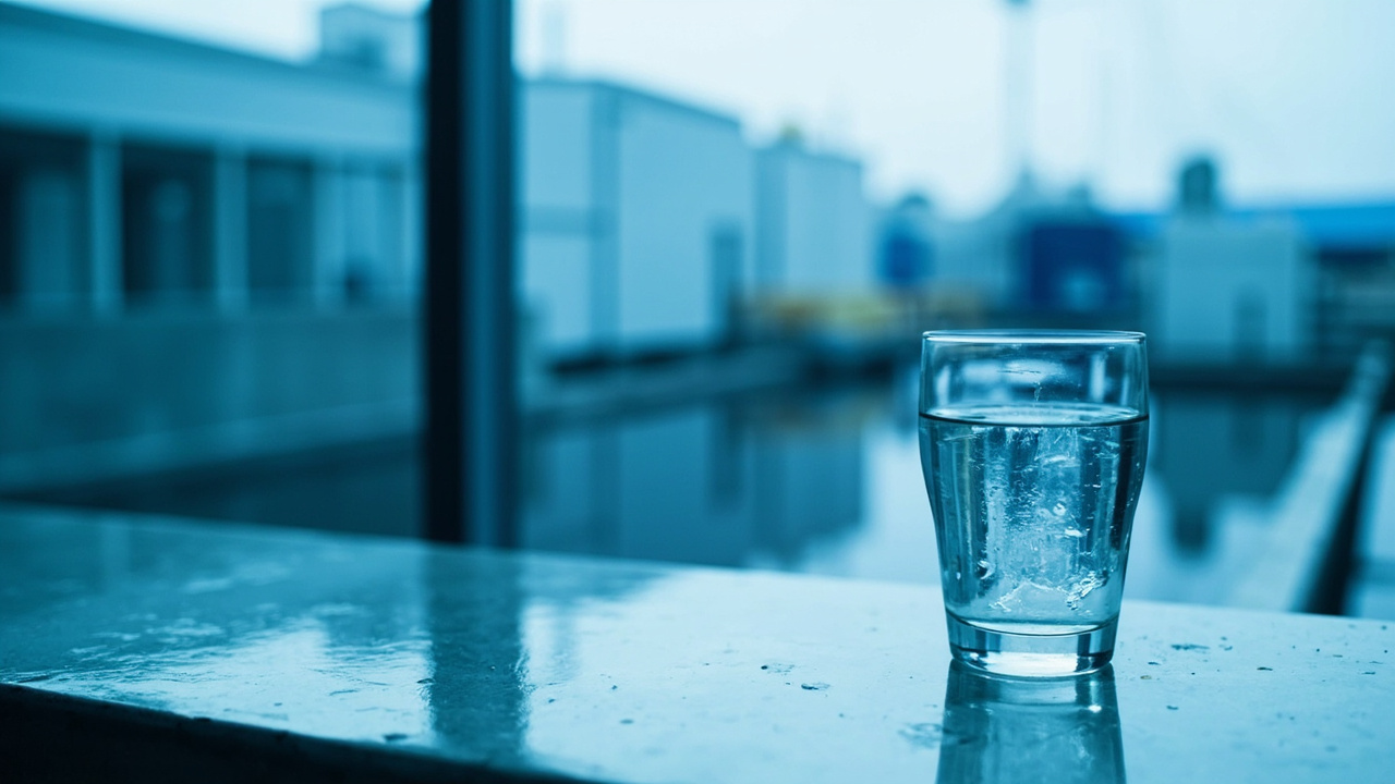 一杯自来水,和窗外的水厂——同一种分子,在实验室里是污染物,在空气里是浪漫